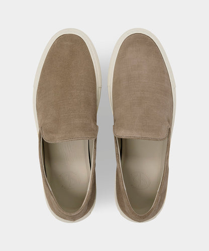 Todd Snyder CQP Jetty Slip-On Sneaker in Beige Beige