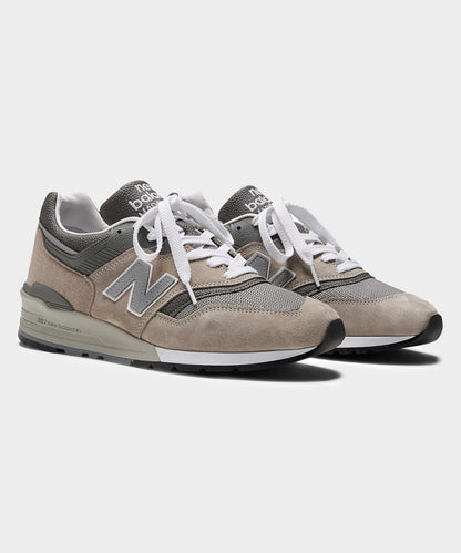 Todd Snyder New Balance Made in USA 997 Sneaker in Grey Grey