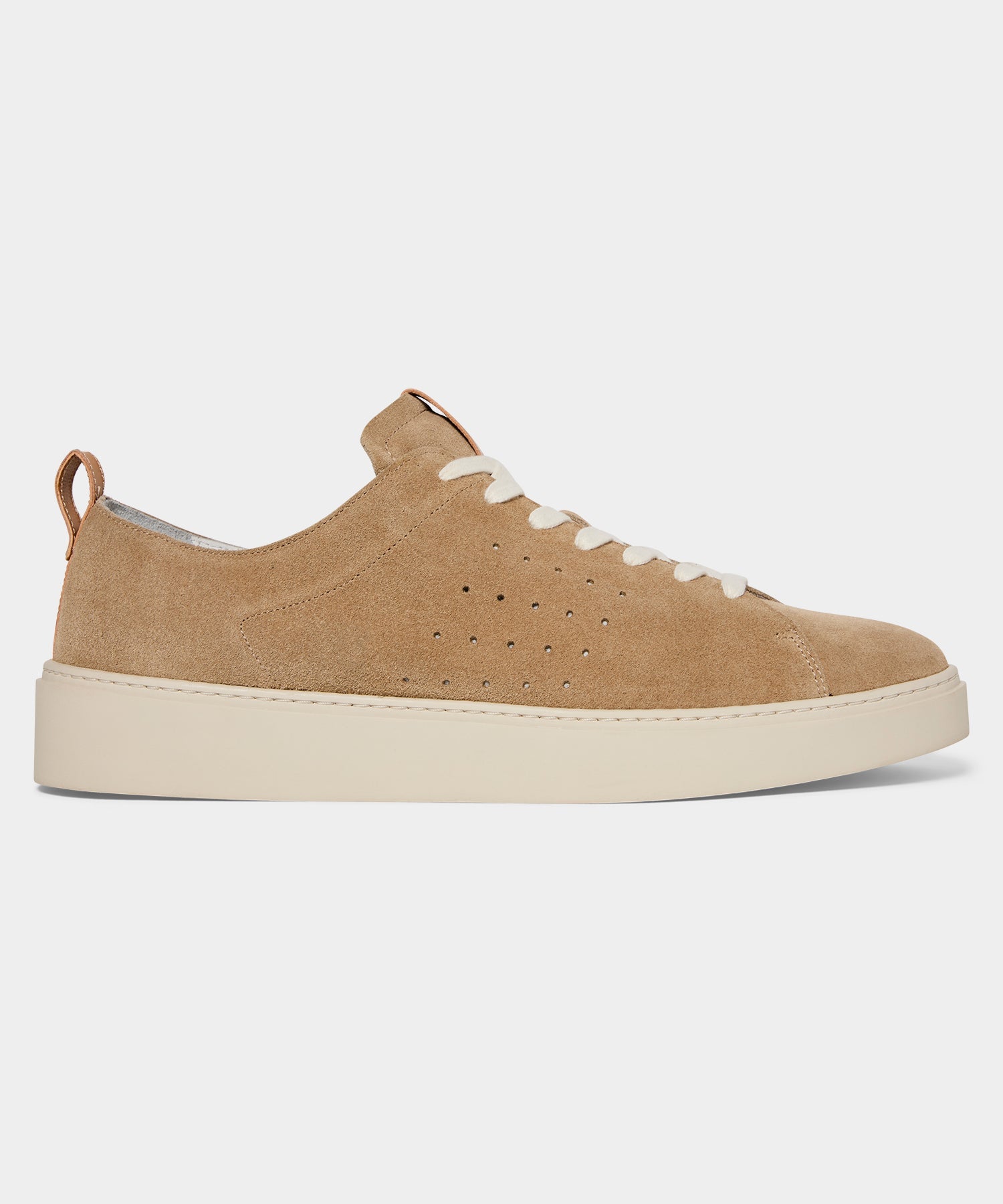 Todd Snyder Porto Suede Court Sneaker in Sand Sand