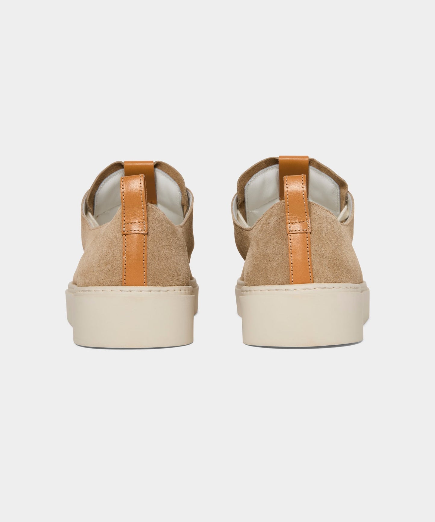 Todd Snyder Porto Suede Court Sneaker in Sand Sand