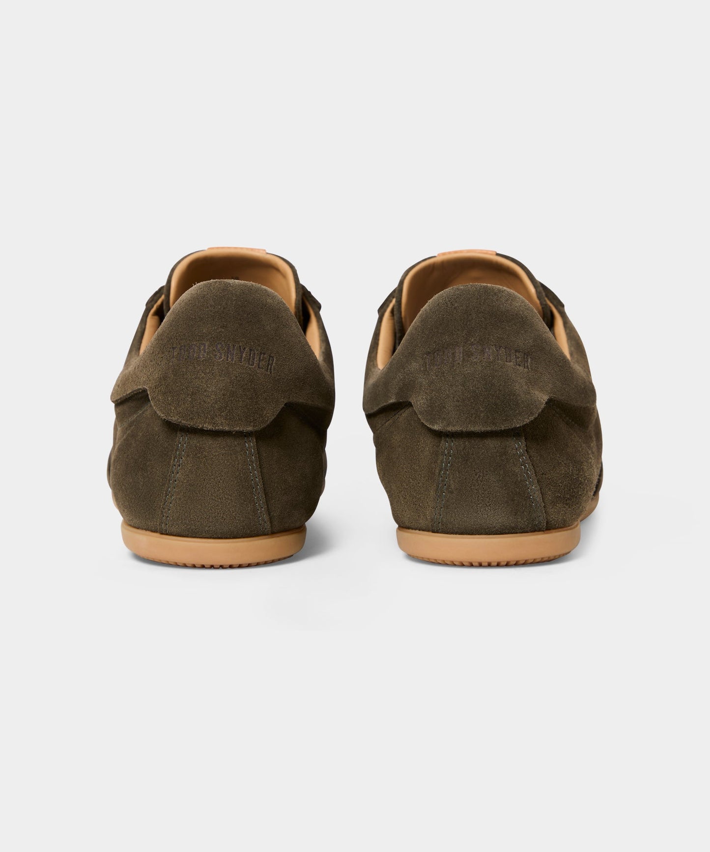 Todd Snyder Porto Suede Sneaker in Mossy Brown Mossy Brown