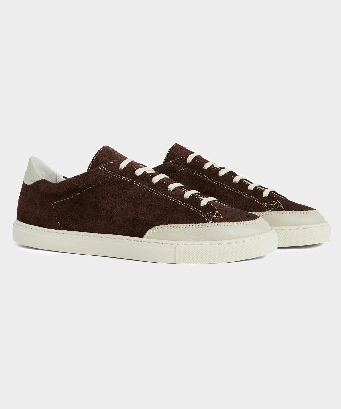 Todd Snyder CQP Bumper Sneaker in Dark Brown Dark Brown