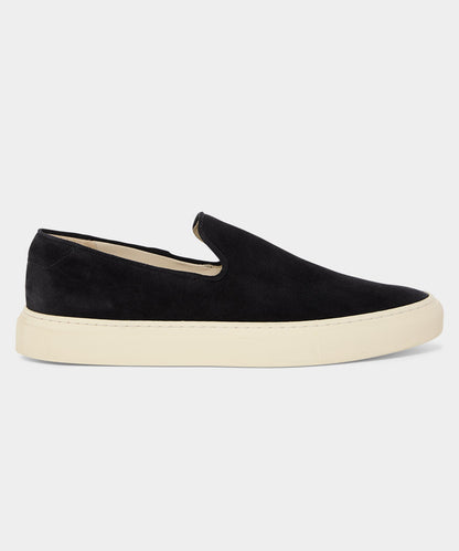 Todd Snyder CQP Jetty Slip-On Sneaker in Black Black