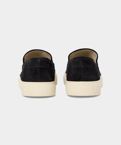 Todd Snyder CQP Jetty Slip-On Sneaker in Black Black