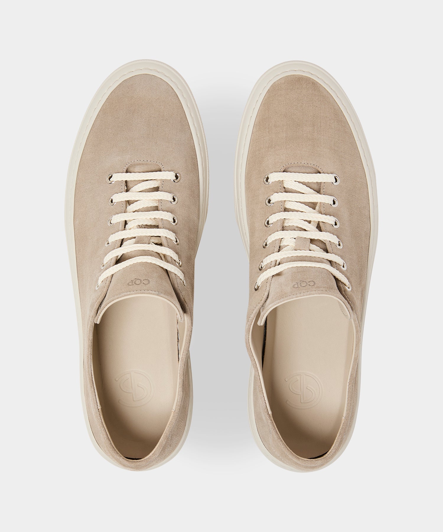 Todd Snyder CQP Genoa Sneaker in Taupe Taupe