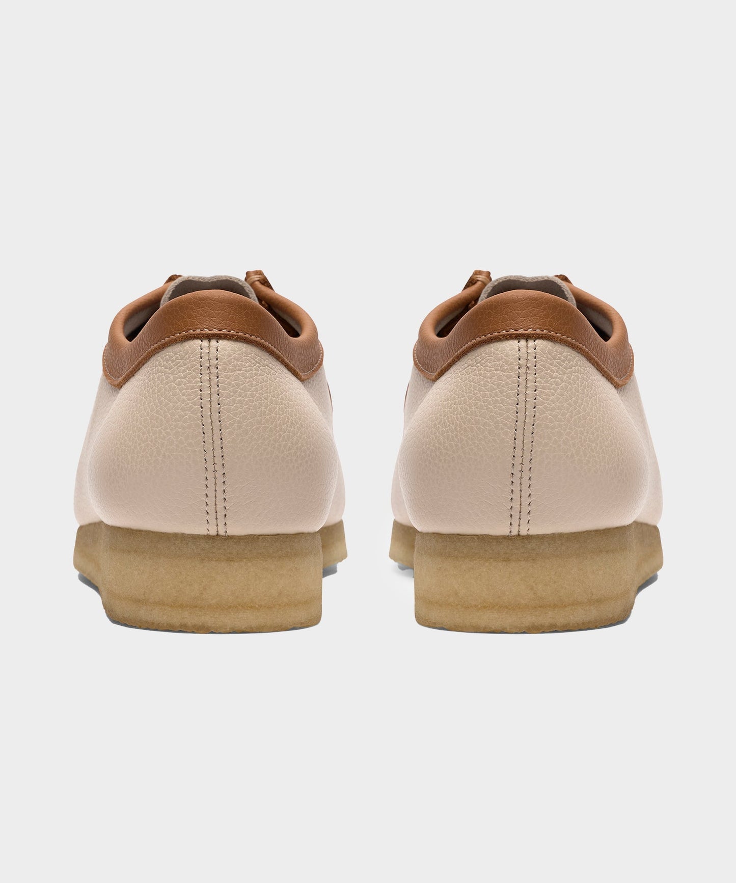 Todd Snyder Leather Wallabee in Cream Cream