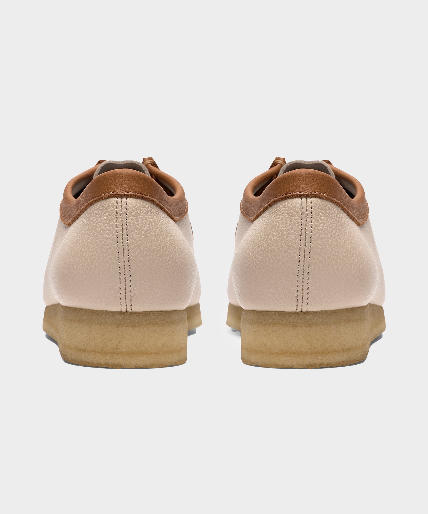 Todd Snyder Leather Wallabee in Cream Cream