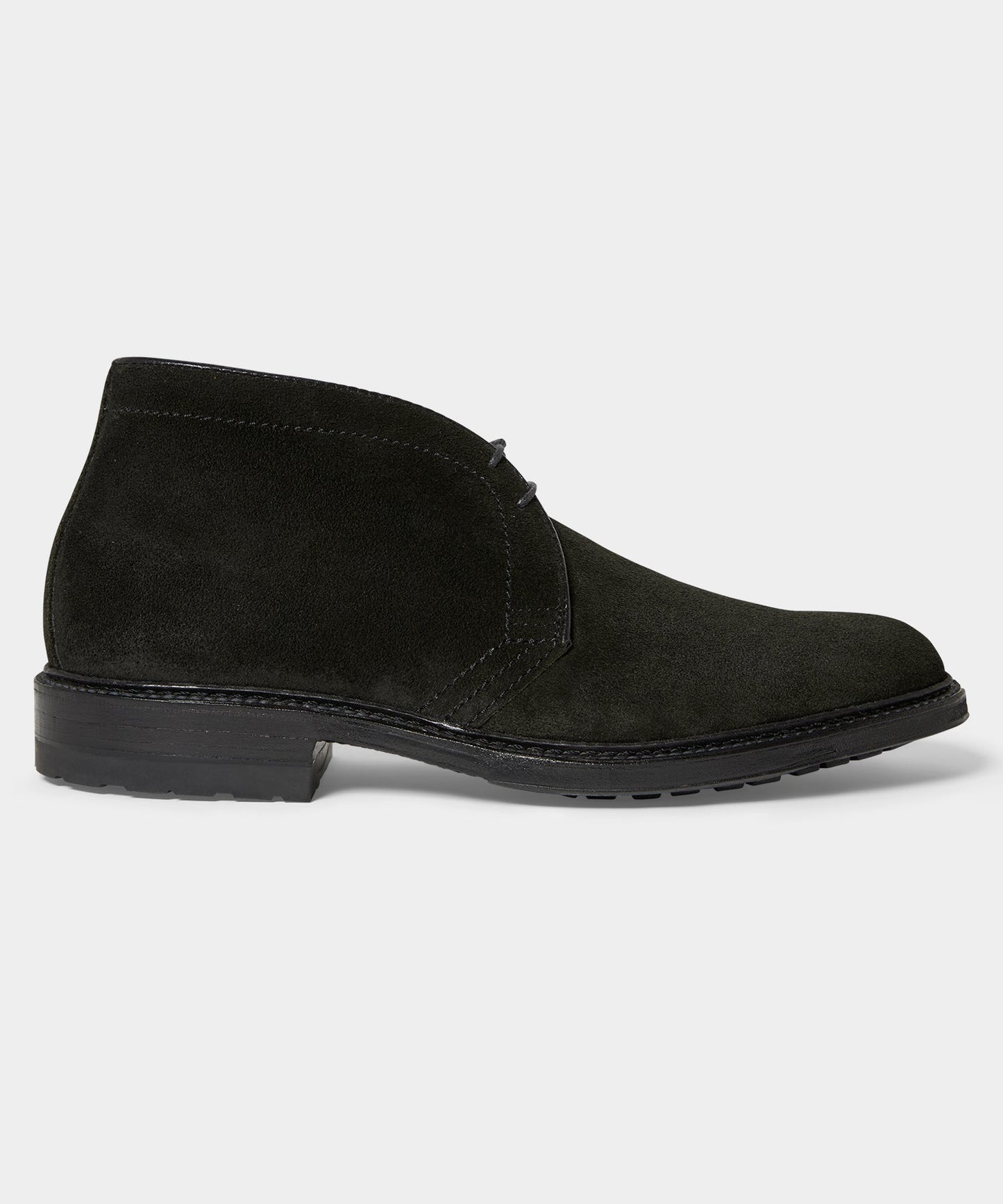 Todd Snyder Alden Chamois Chukka Boot in Black Black