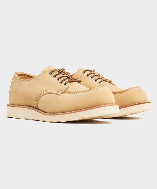 Todd Snyder Red Wing Shop Moc Oxford Boot in Hawthorne Abilene Leather Brown