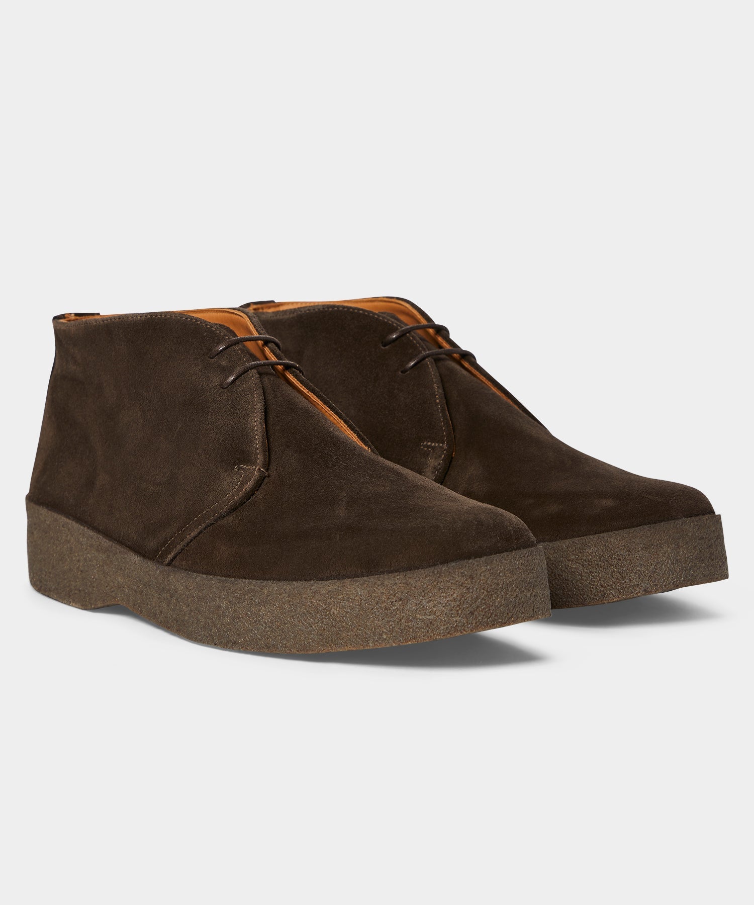 Todd Snyder Sanders Suede Sam Chukka Boot in Dark Brown Dark Brown