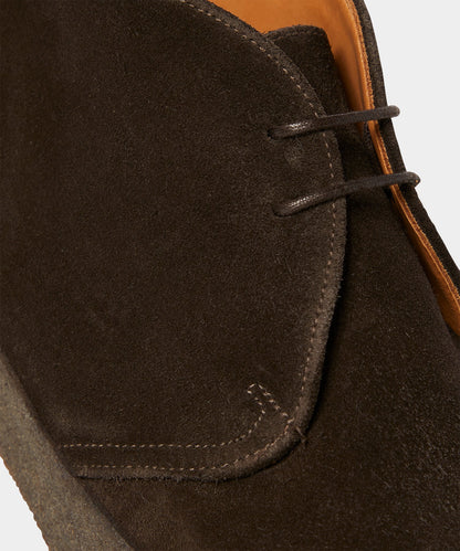 Todd Snyder Sanders Suede Sam Chukka Boot in Dark Brown Dark Brown