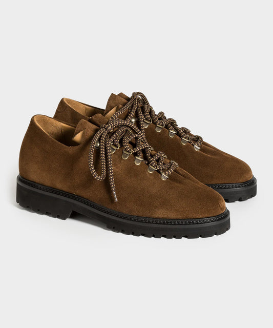 Todd Snyder Jacques Solovière Suede Rasmus Lug Boot Brown