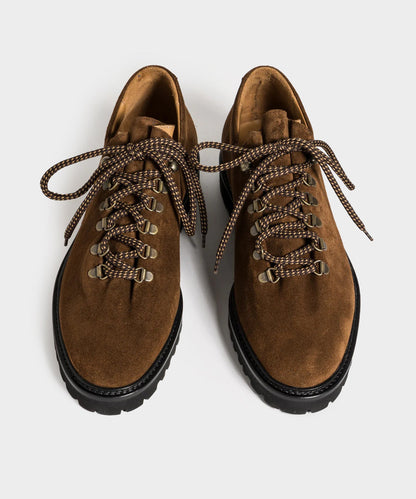 Todd Snyder Jacques Solovière Suede Rasmus Lug Boot Brown