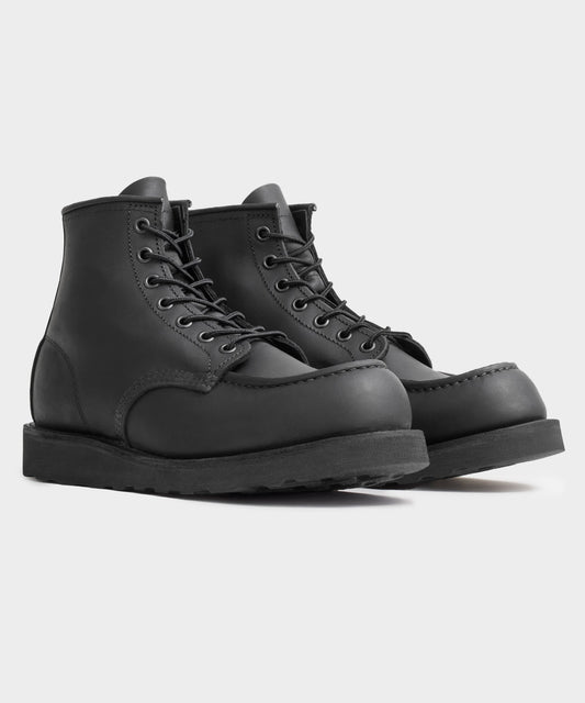 Todd Snyder Red Wing 6-in Classic Moc Boot in All Black Black