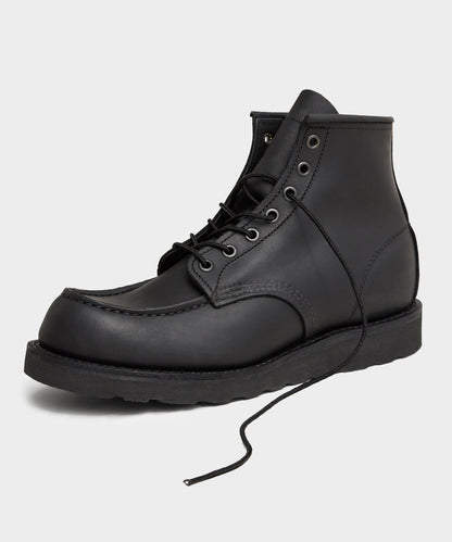 Todd Snyder Red Wing 6-in Classic Moc Boot in All Black Black