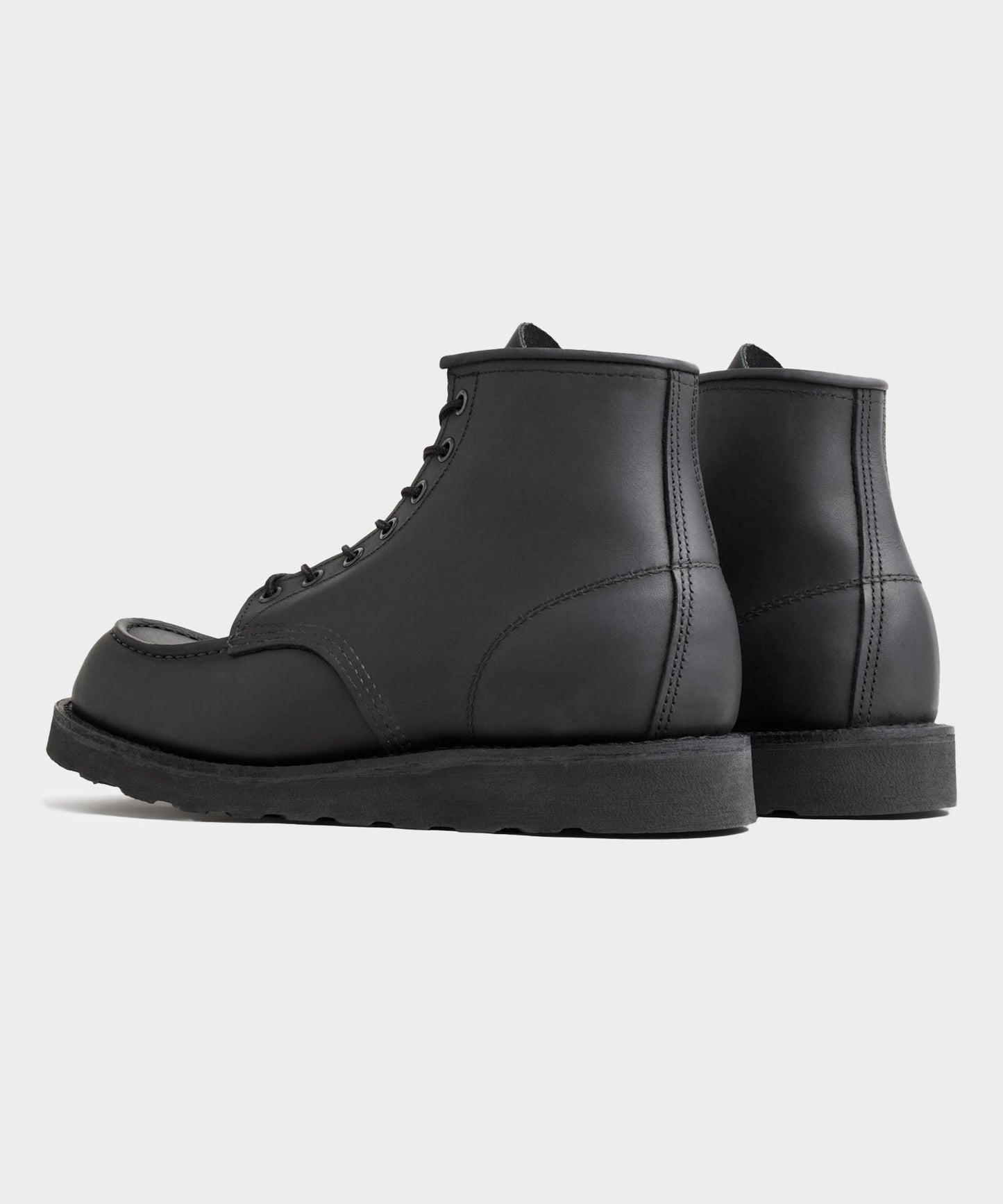 Todd Snyder Red Wing 6-in Classic Moc Boot in All Black Black