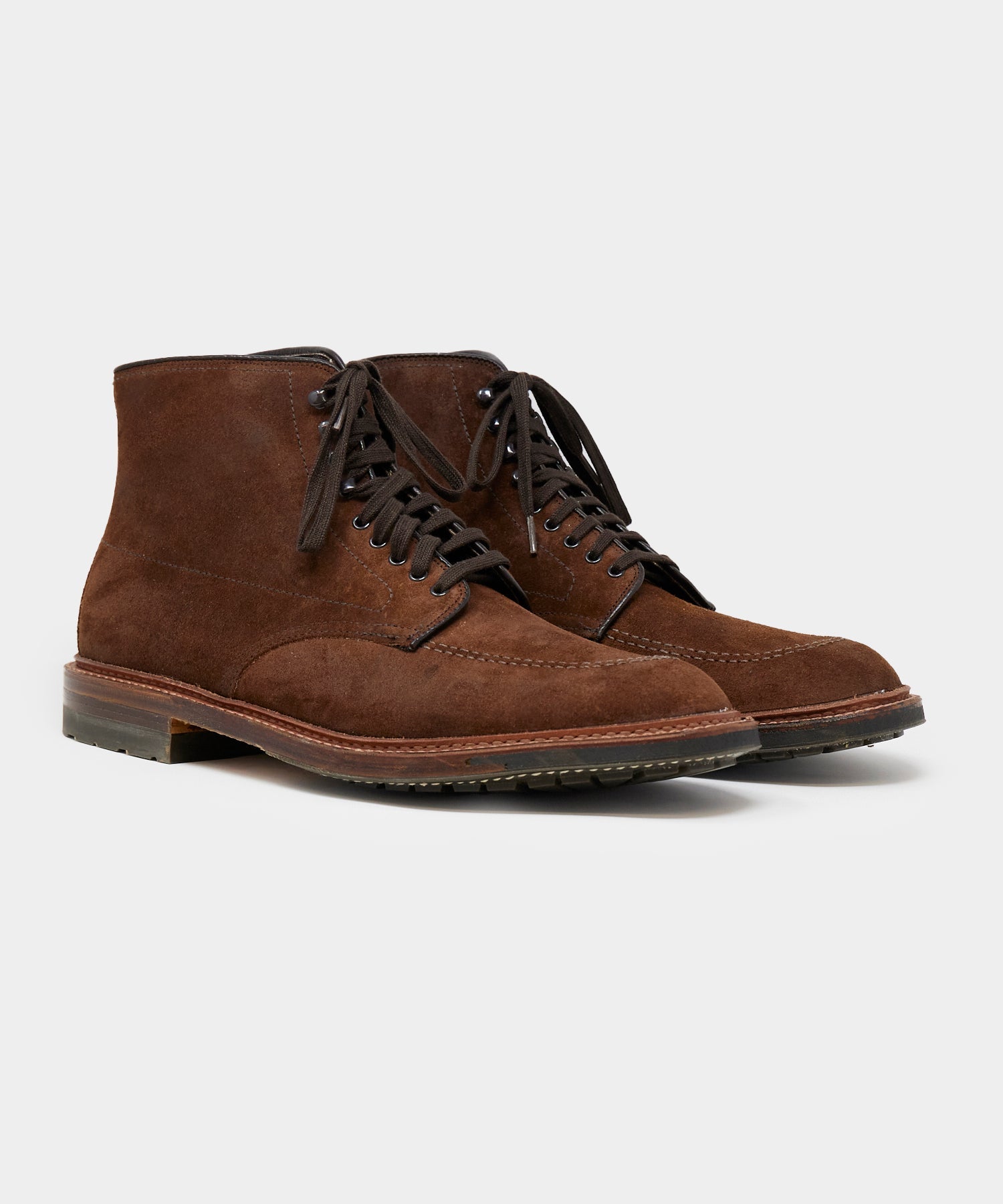 Todd Snyder Alden Indy Boot in Dark Brown Dark Brown