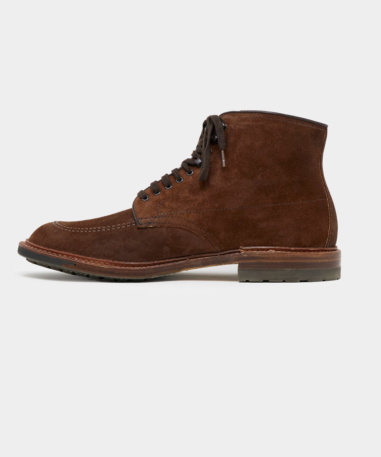Todd Snyder Alden Indy Boot in Dark Brown Dark Brown