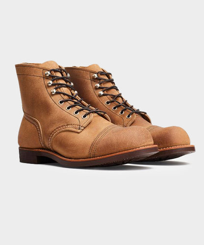 Todd Snyder Red Wing Iron Ranger Boot in Hawthorne Light Brown