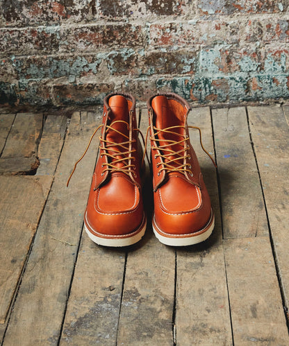 Todd Snyder Red Wing 6-in Classic Moc Boot in Brown Black