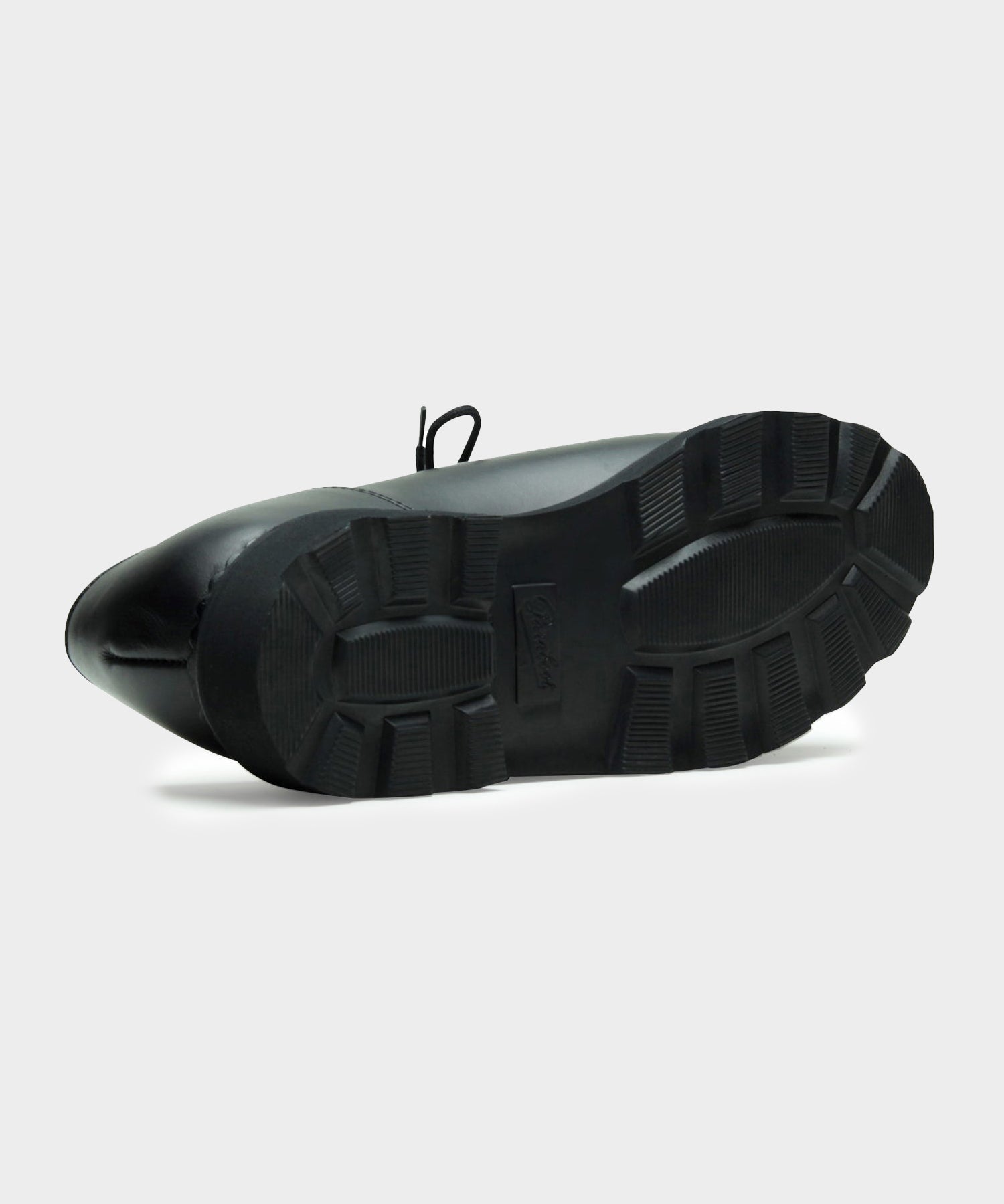 Todd Snyder Paraboot Michael Derby Shoe in Lisse Noir BLACK