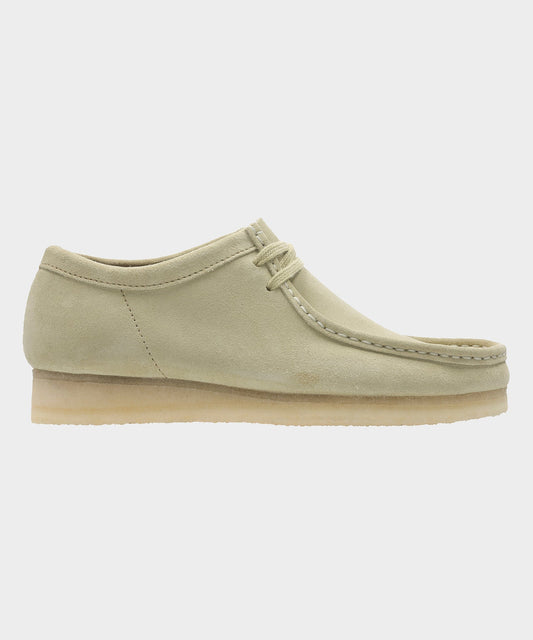 Todd Snyder Clarks Wallabee Suede Shoe in Maple BEIGE
