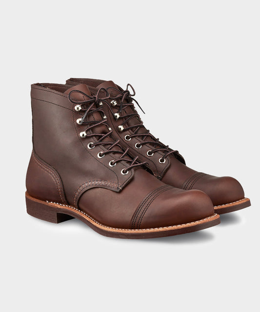 Todd Snyder Red Wing Iron Ranger Boot in Amber Brown