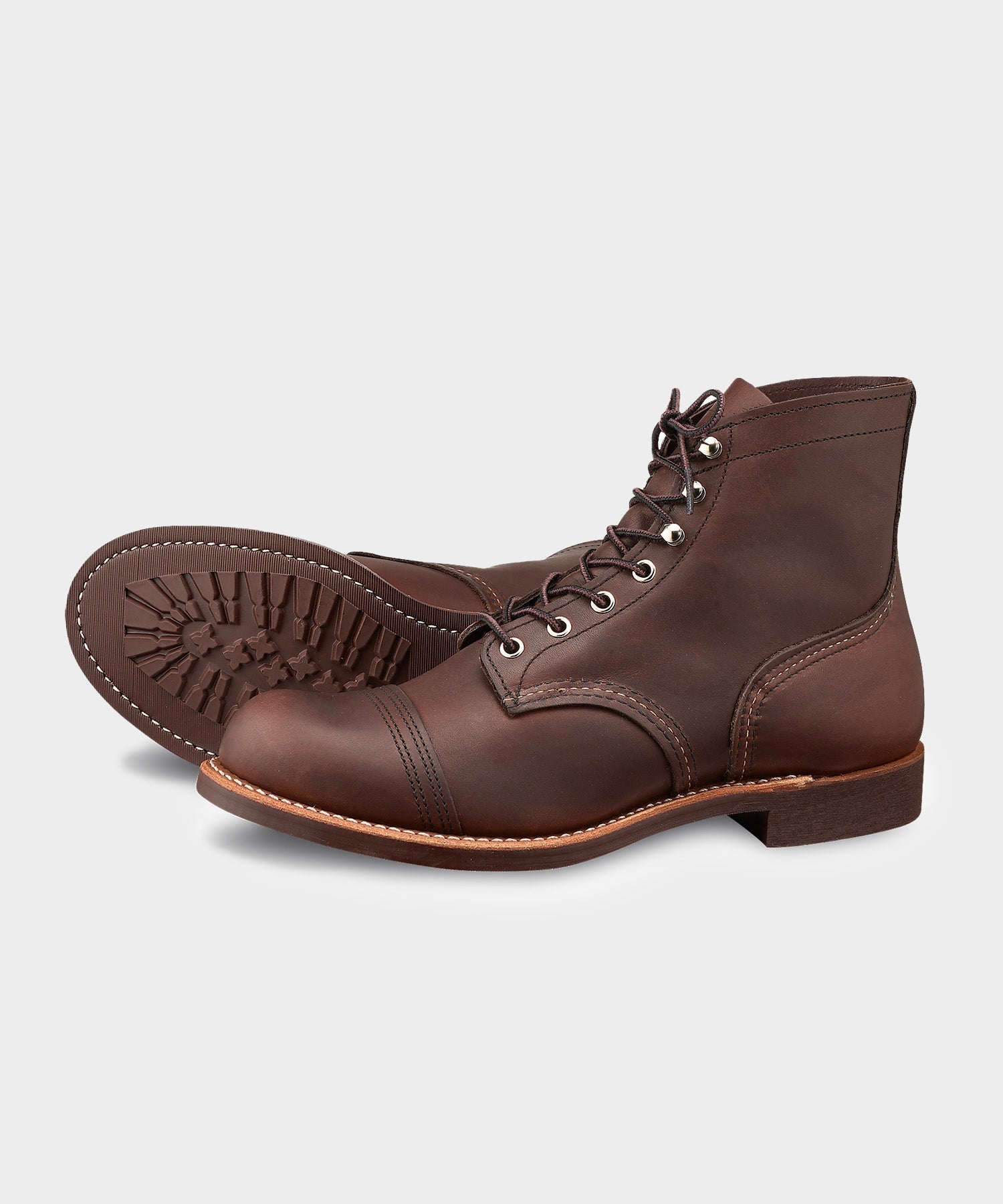 Todd Snyder Red Wing Iron Ranger Boot in Amber Brown