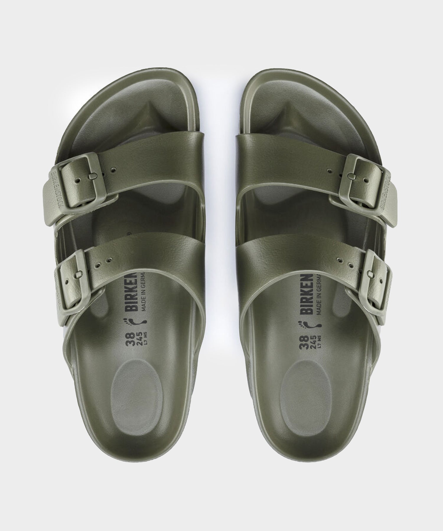 Todd Snyder Birkenstock Arizona Eva Sandal in Khaki Olive