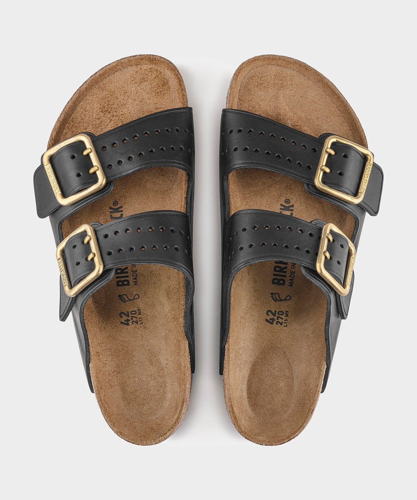 Todd Snyder Birkenstock Arizona Bold in Black Black