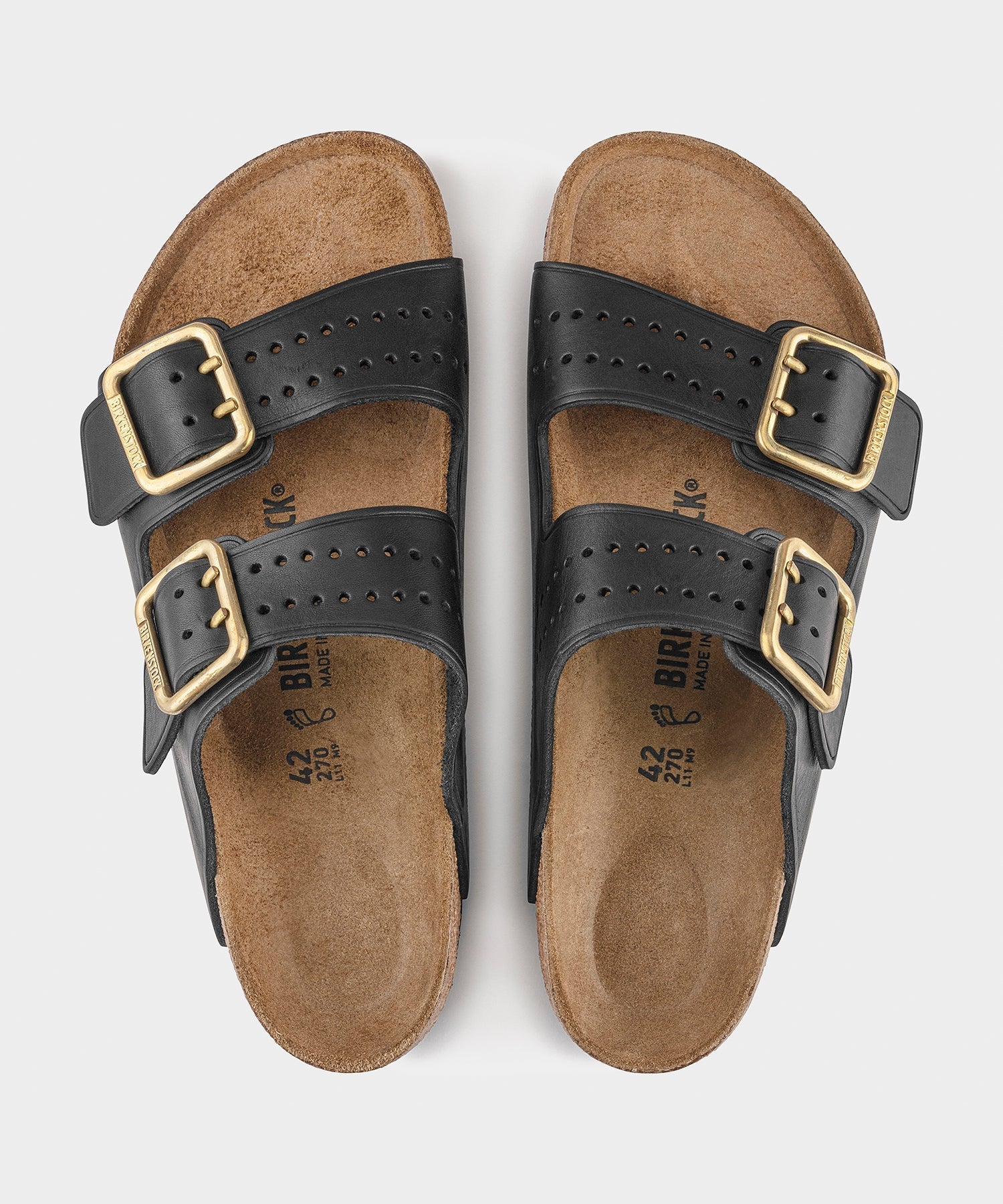 Todd Snyder Birkenstock Arizona Bold in Black Black