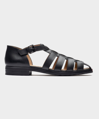 Todd Snyder Paraboot Ferret Crossover Sandal in Black Black