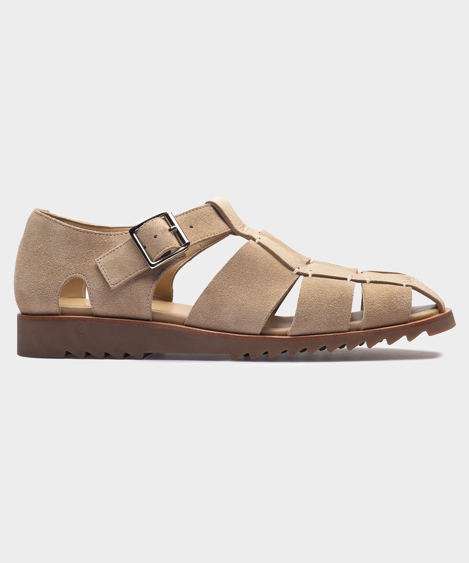 Todd Snyder Paraboot Nubuck Sandal in Beige Beige