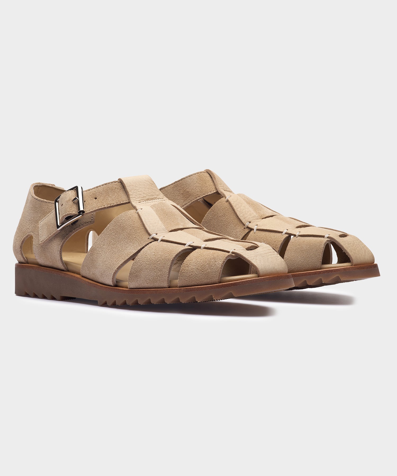 Todd Snyder Paraboot Nubuck Sandal in Beige Beige