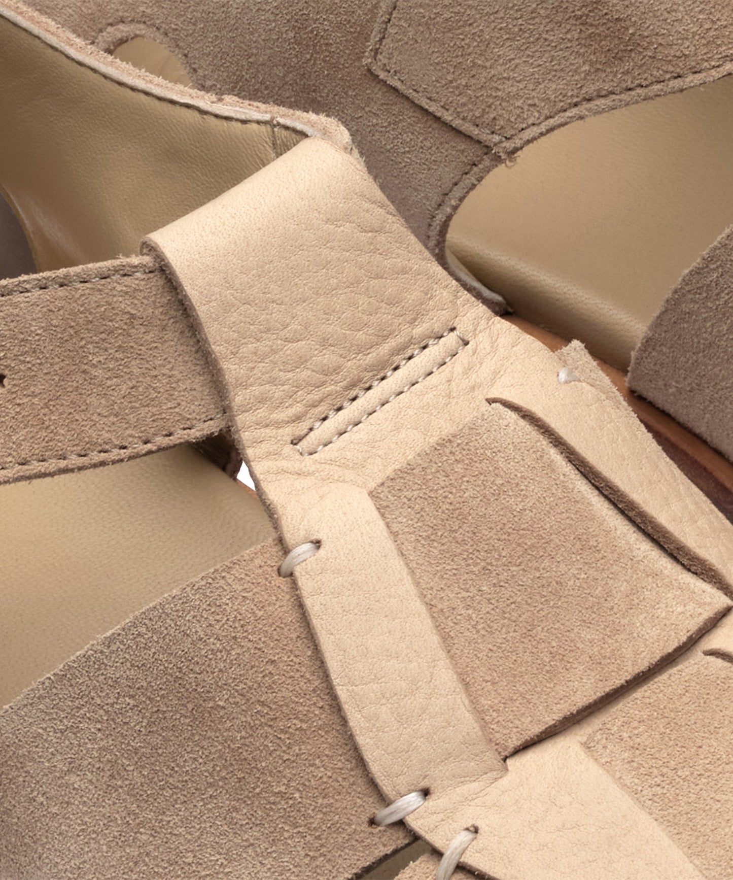 Todd Snyder Paraboot Nubuck Sandal in Beige Beige