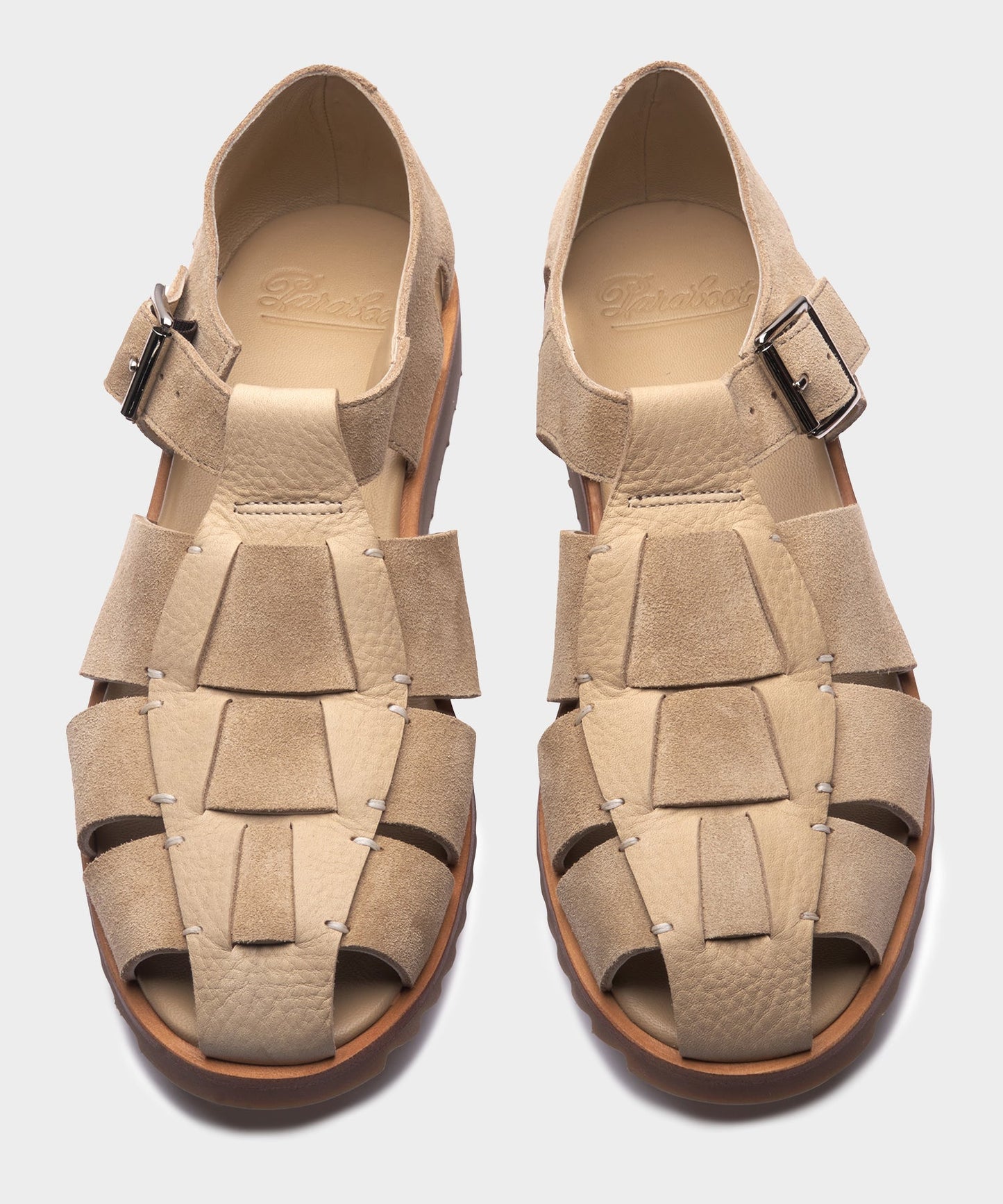 Todd Snyder Paraboot Nubuck Sandal in Beige Beige