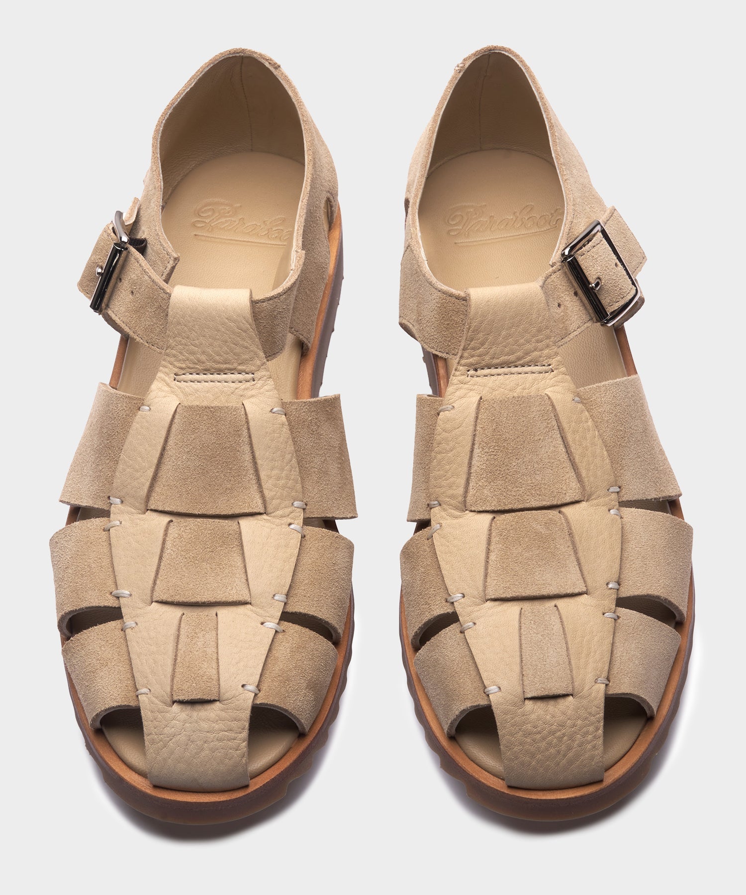 Todd Snyder Paraboot Nubuck Sandal in Beige Beige