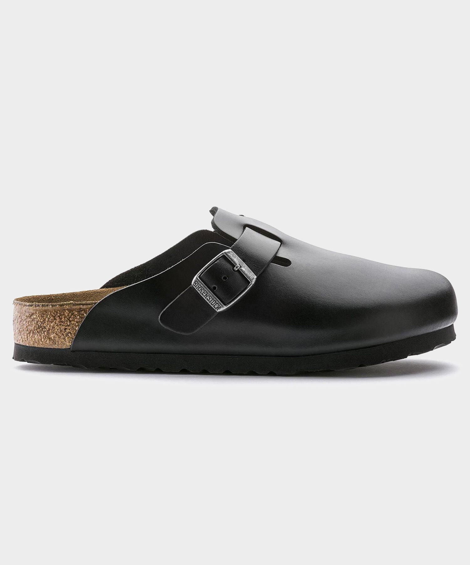 Todd Snyder Birkenstock Boston in Black Amalfi Leather Black