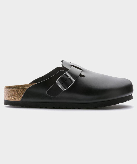 Todd Snyder Birkenstock Boston in Black Amalfi Leather Black