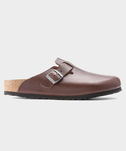 Todd Snyder Birkenstock Boston Grip Clog in Vintage Brown Leather Brown