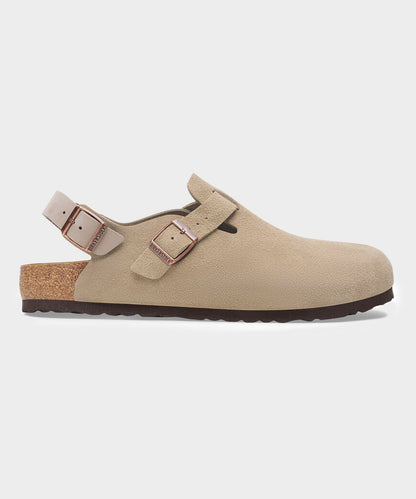 Todd Snyder Birkenstock Tokio Suede Clog in Taupe Taupe