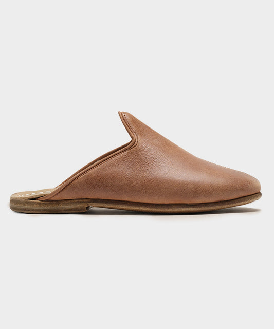 Todd Snyder Sabah Leather Baba in Brown Brown