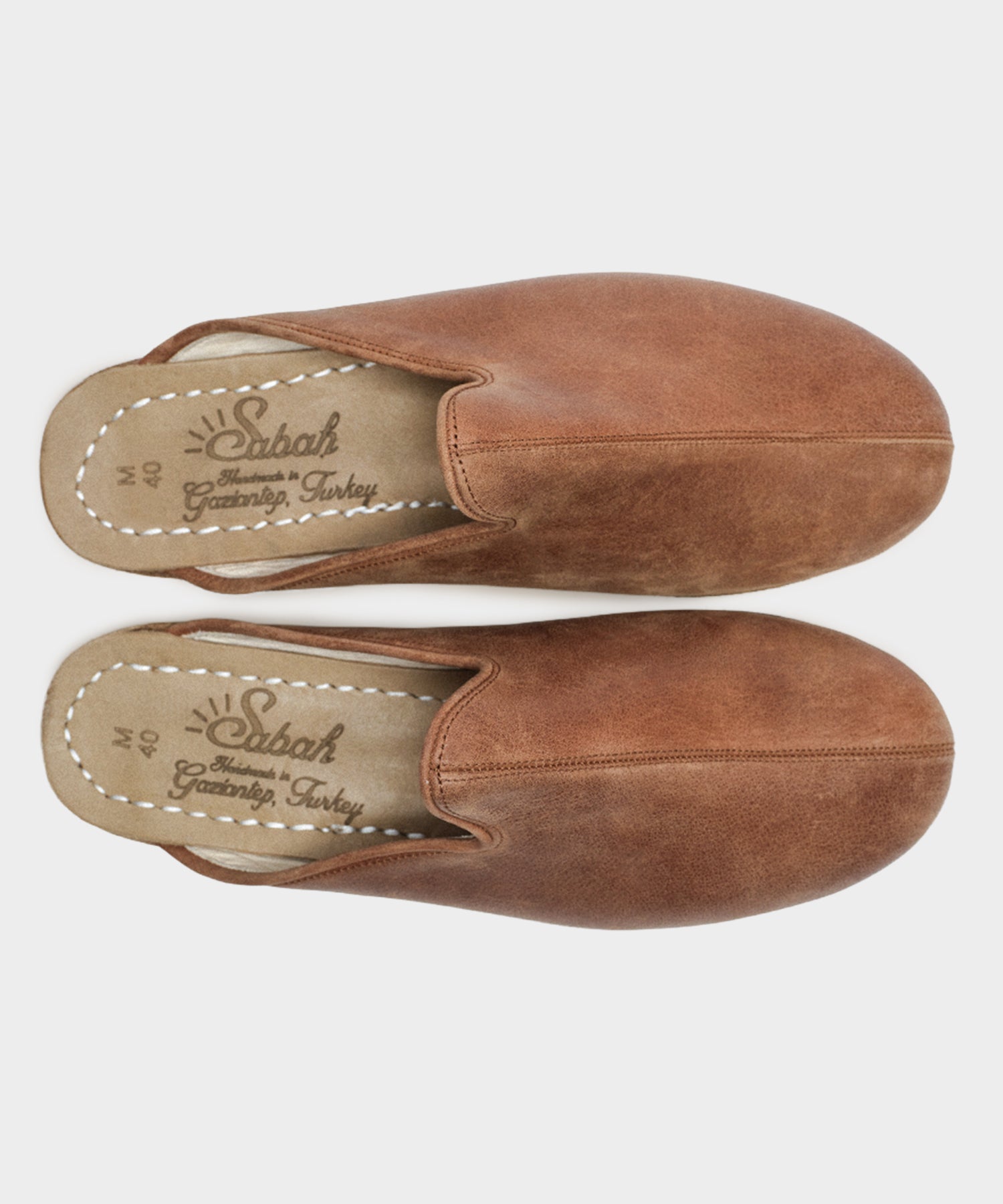 Todd Snyder Sabah Leather Baba in Brown Brown