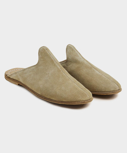 Todd Snyder Sabah Suede Baba in Olive Olive