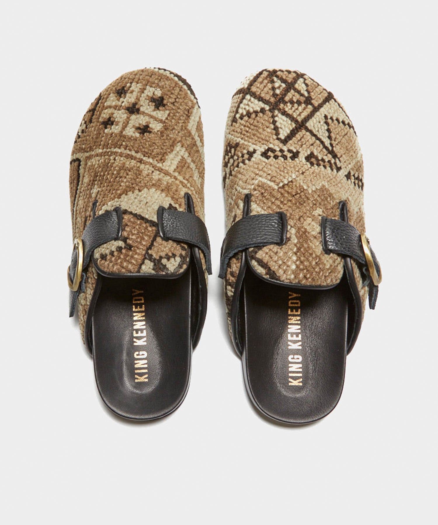 Todd Snyder King Kennedy Rug Mules Size 12 Multi