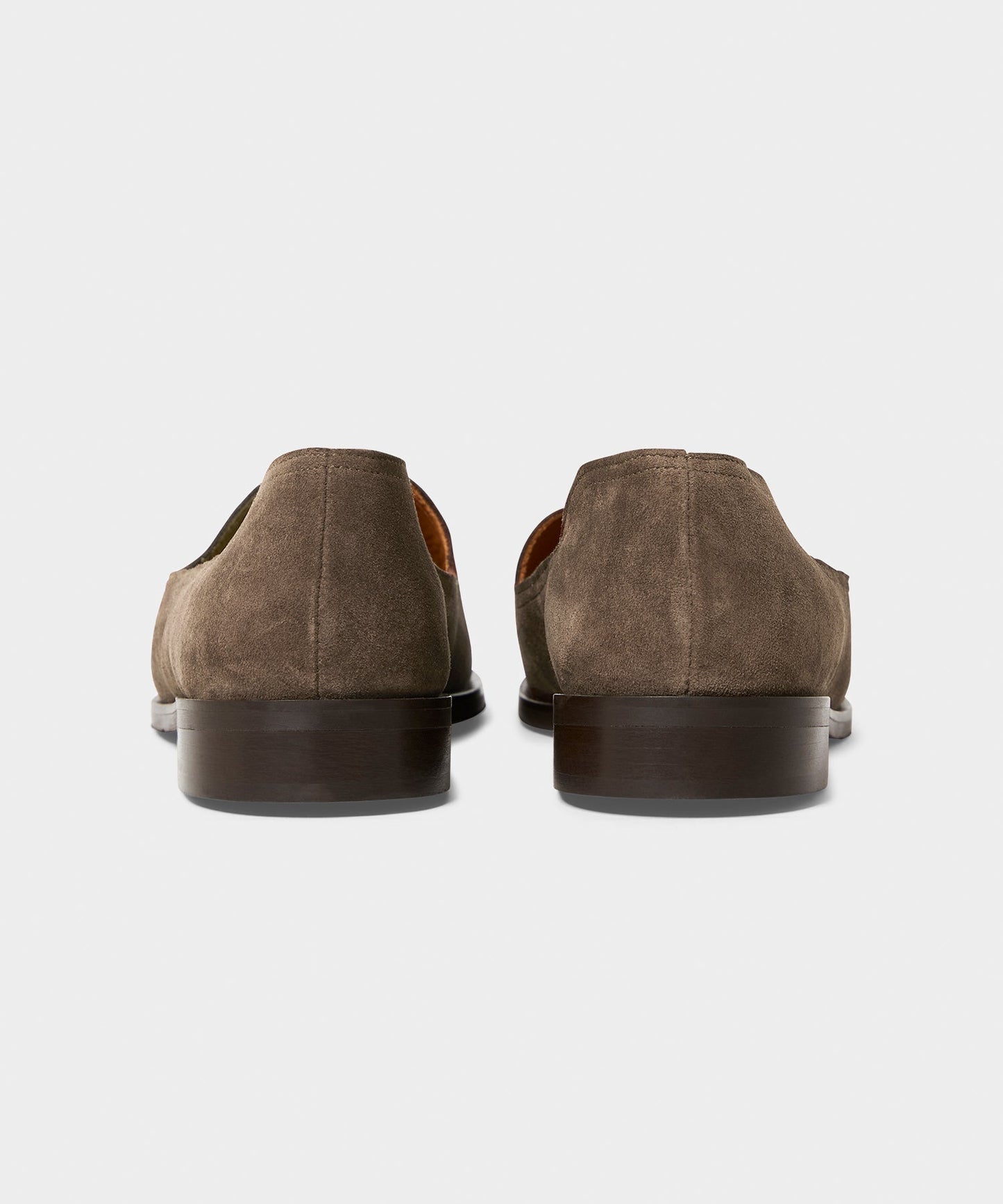 Todd Snyder Todd Snyder x Jacques Solovière Suede Slippers in Olive Brown Brown