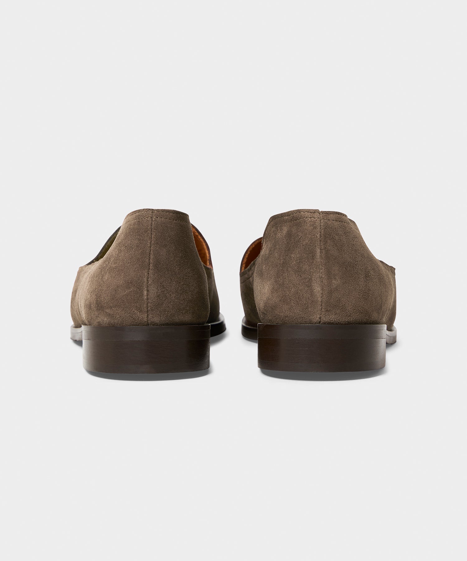 Todd Snyder Todd Snyder x Jacques Solovière Suede Slippers in Olive Brown Brown
