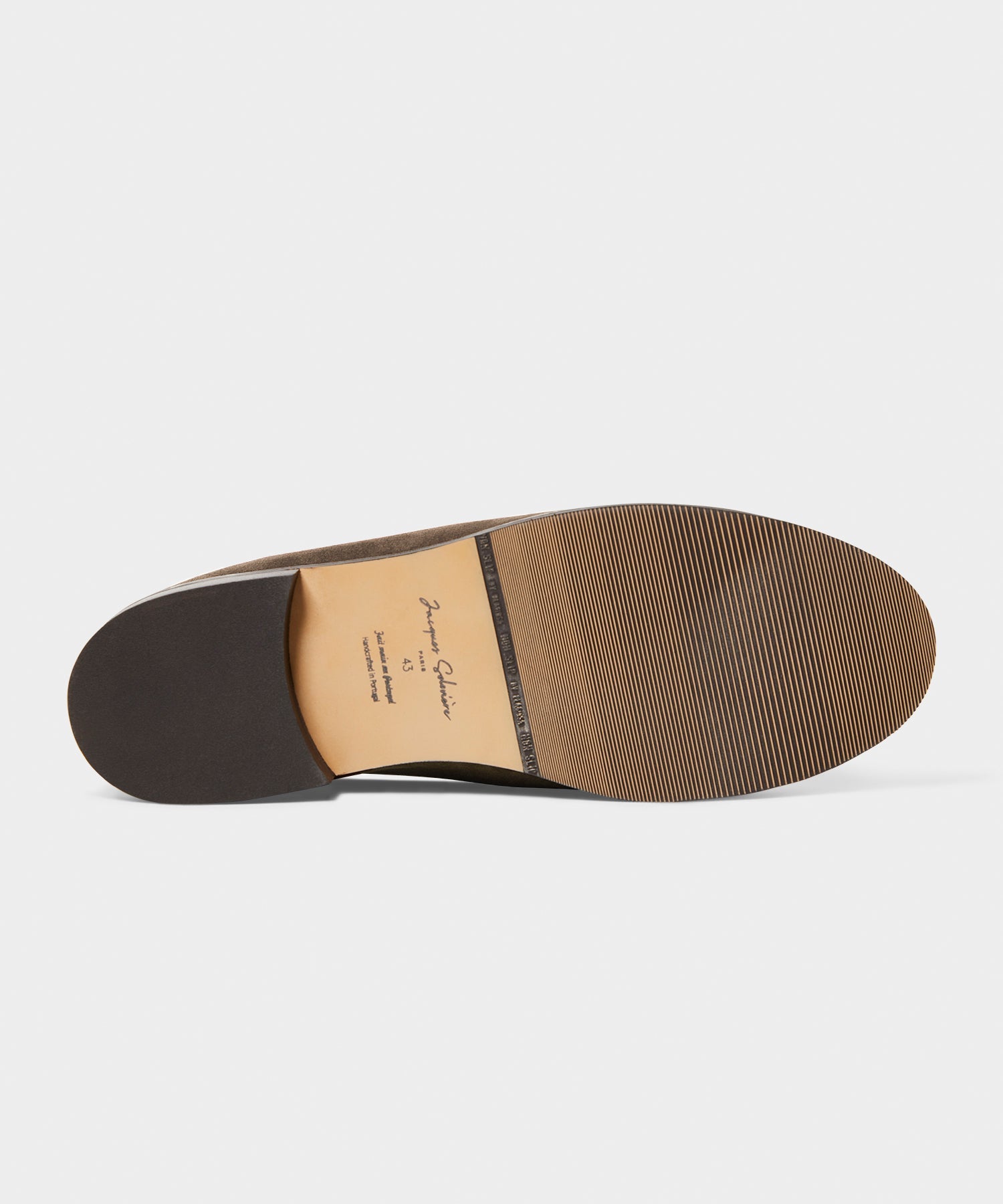 Todd Snyder Todd Snyder x Jacques Solovière Suede Slippers in Olive Brown Brown