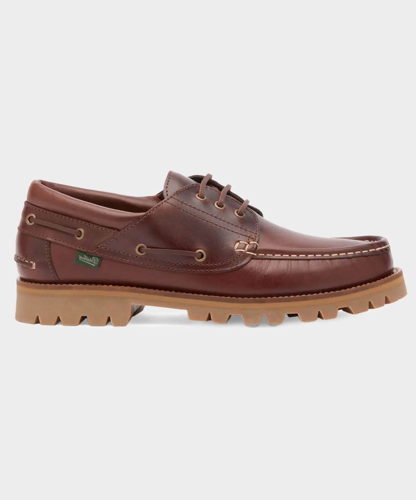 Todd Snyder Paraboot Briac Lug Boat Shoe Brown