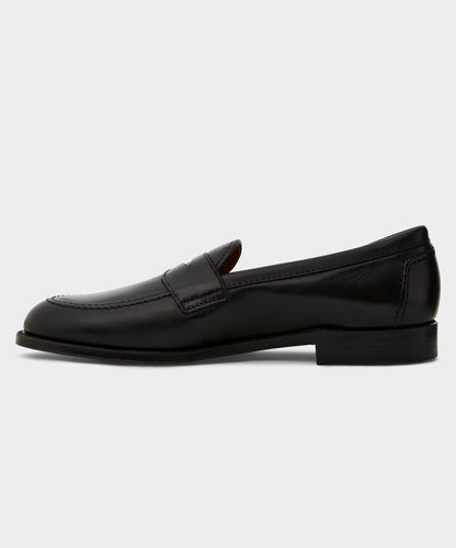 Todd Snyder Alden Flex Welt Penny Loafer Black
